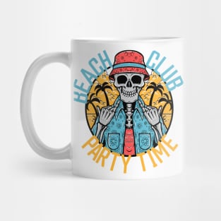 Beach Club Party Time Mug